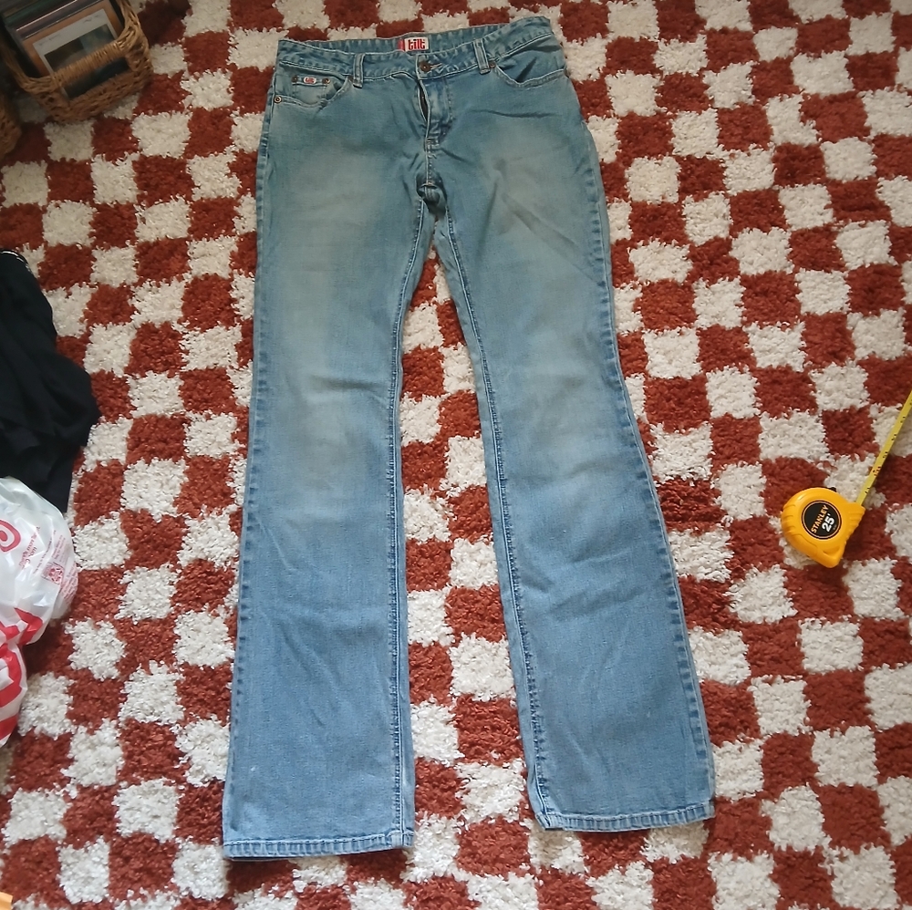 Vintage Y2K Low Rise Flare Tilt Jeans
